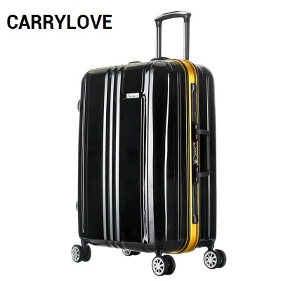 

CARRYLOVE business luggage series 20/24/28inch size business trip PC Rolling Luggage Spinner brand Travel Suitcase