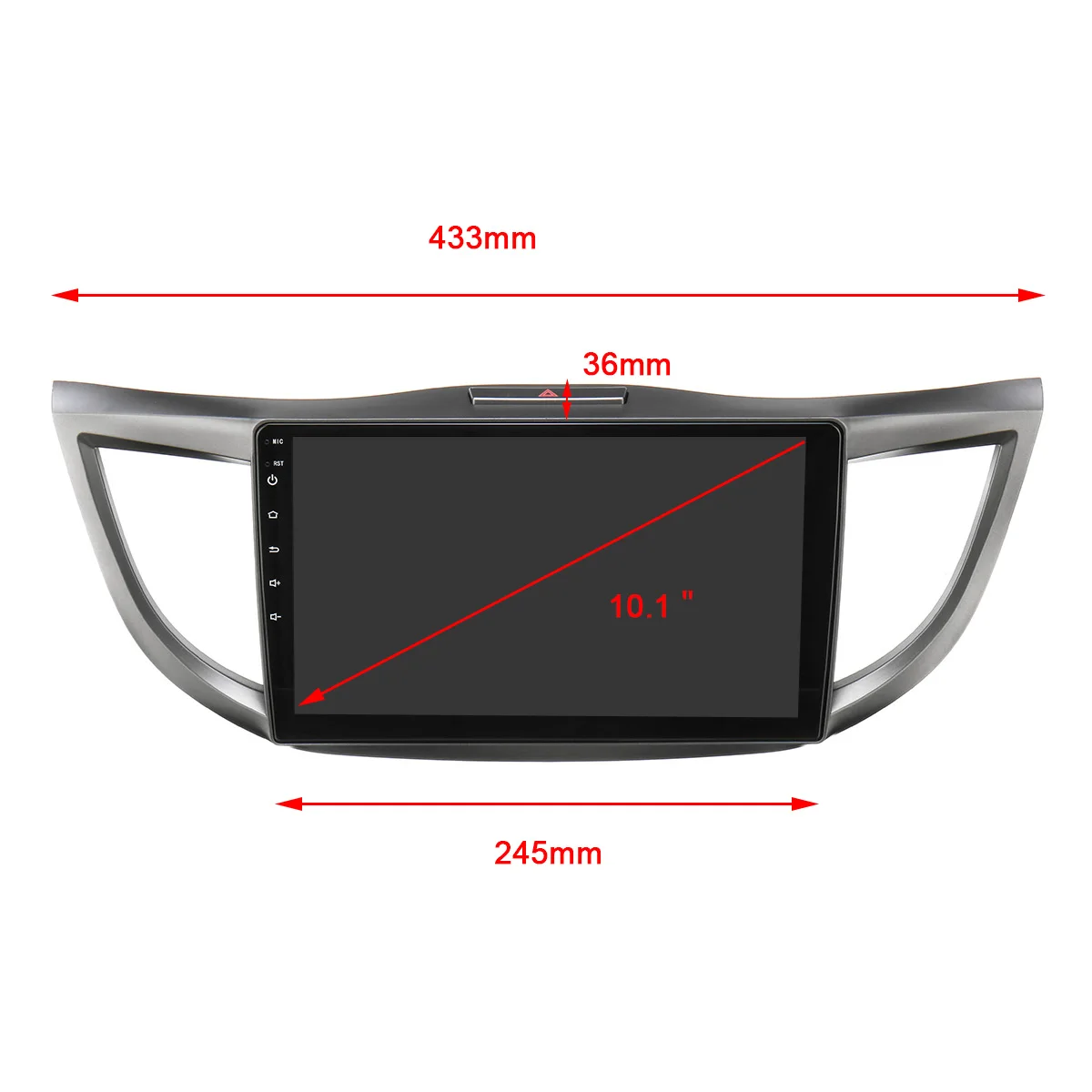 Perfect 8 Core 10.1" IPS Android 8.1 WIFI Car Radio Multimedia Audio Player Navigation GPS Stereo AUX For Honda CRV 2012 2013 2014 2015 3