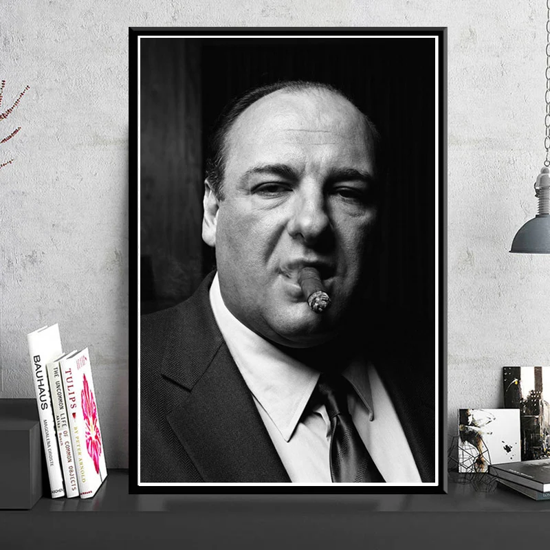 

James Gandolfini Movie Actor Star Art Poster Canvas Painting Wall Picture Home Decor Posters and Prints