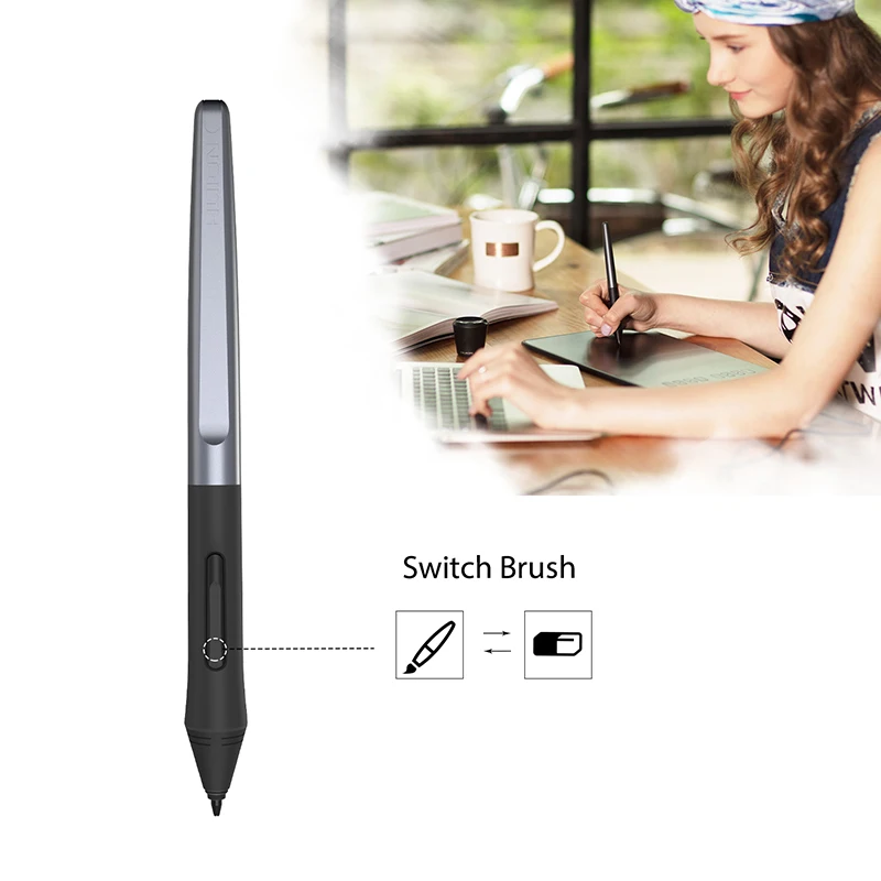 huion caneta sem bateria para