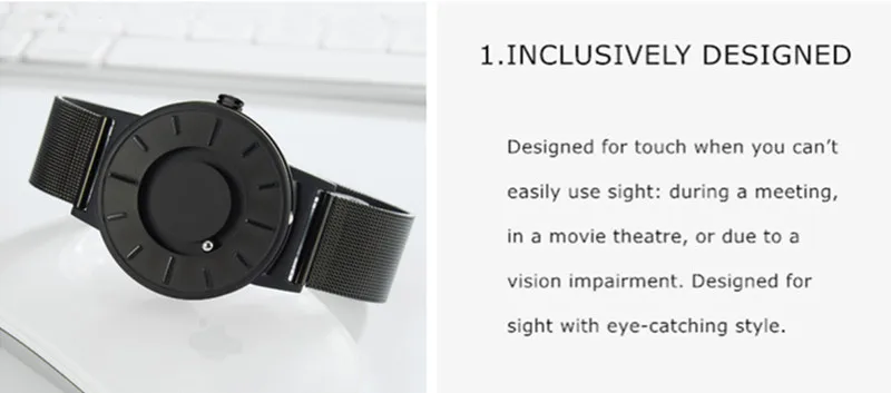 Magnetic Bearing Wrist Watch