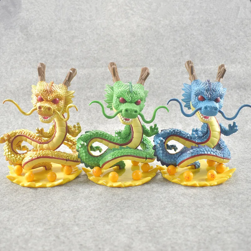 

3 color 15cm Dragon ball z toy 2019 anime action figures New Dragonball figures 1 figure dragon shenlong model building
