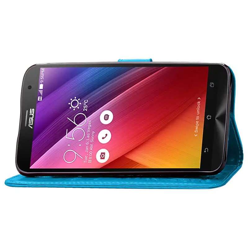 ASUS Z00ED Чехол кошелек Обложка на заднюю панель из искусственной кожи чехол для