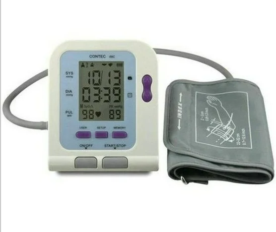 CONTEC08C-Digital-NIBP-Arm-Blood-Pressure-Monitor