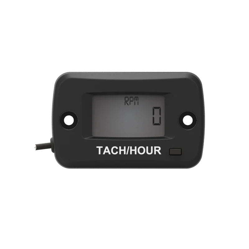 

Digital Self Powered Tach/Hour Meter,Maintenance Interval Time,RPM Alert for Riding Lawn Tractor Generator Compressor Motorbike