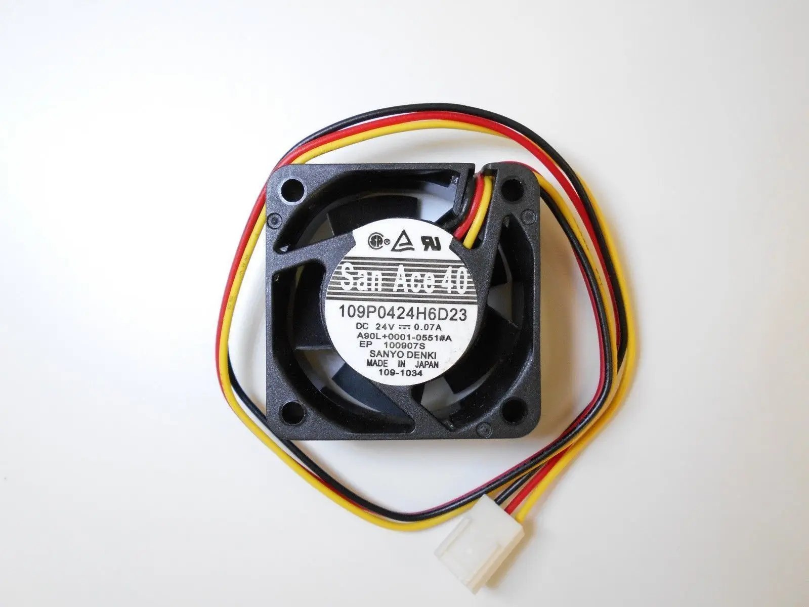 Вентилятор охлаждения для sanyo 109P0424H6D23 24V 0.07A 4020 4 см PC корпус компьютера вентилятор