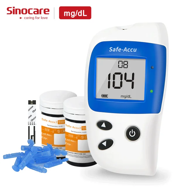 Mg Dl A Mmol L (mg/dL VS mmol/L)Sinocare Safe Accu2 Exact Glucometer &100 Test Strips