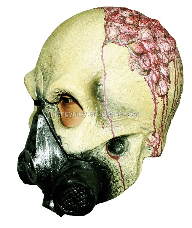 skull gas mask 