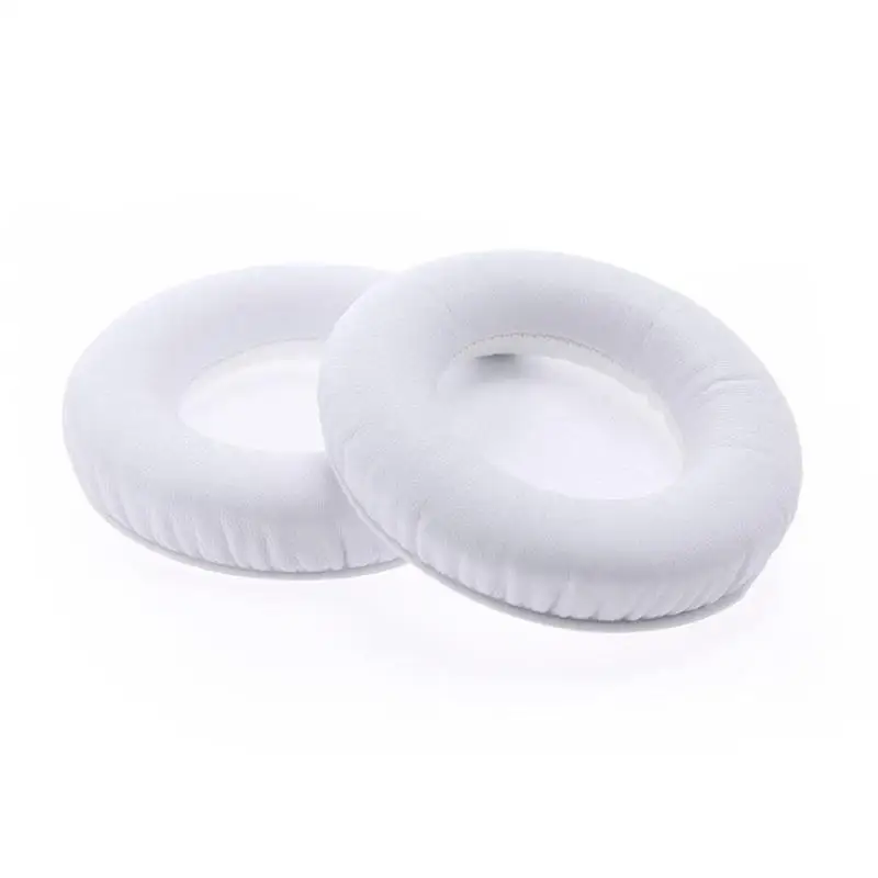 1 пара мягких сменных кожаных подушечек для ушных подушек для AKG K540 K545 K845 K845BT наушники-амбушюры - Цвет: White