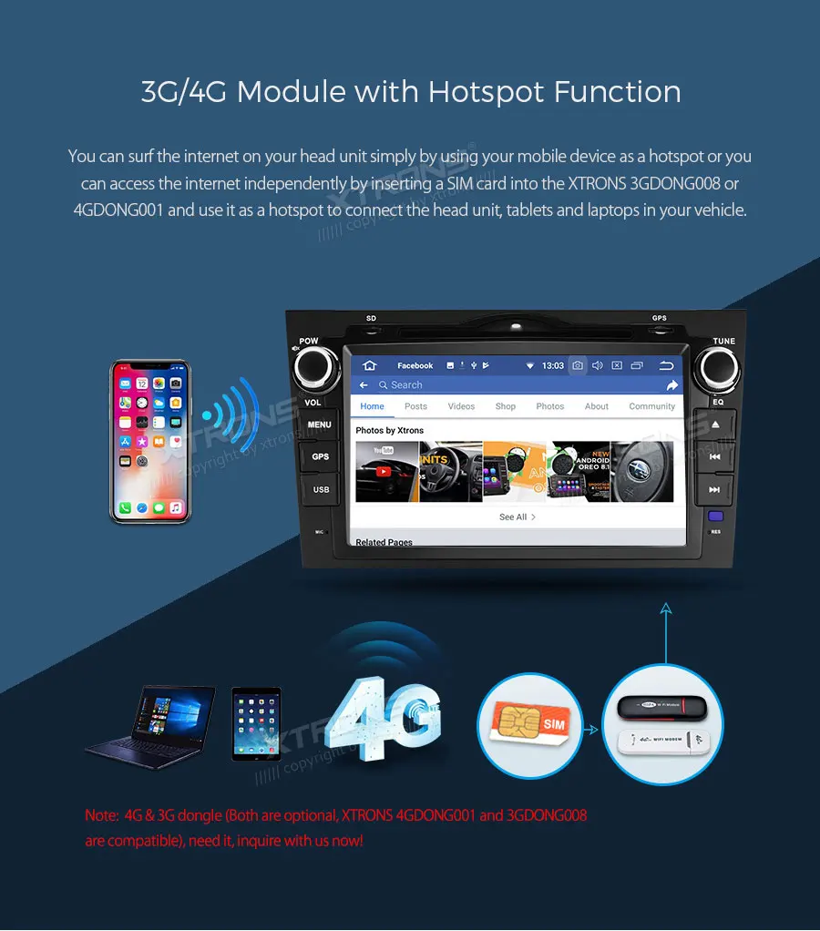 Top 8" Android 8.1 Oreo OS Car DVD Multimedia GPS Radio for Honda CR-V 2007-2012 (3rd Generation) with Split Screen Function Support 13