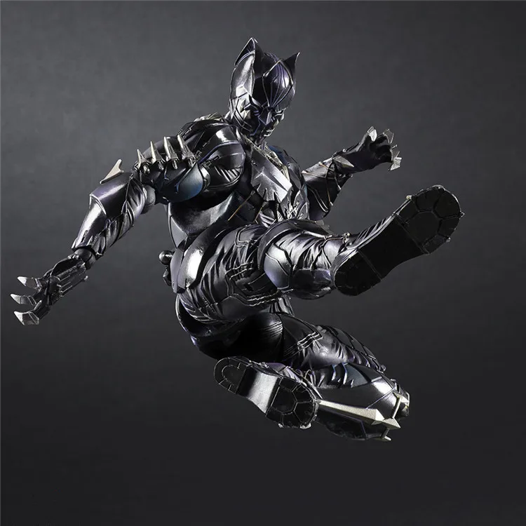 PLAY ARTS 27 см Marvel Мстители Черная пантера супер герой ПВХ фигурка модель игрушки