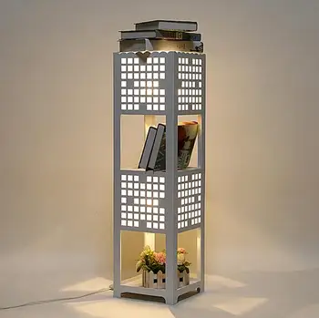

LED Floor Lamps carved flowers simple living room coffee table bedside table bookcase desktop bedroom standard lamp TA928510