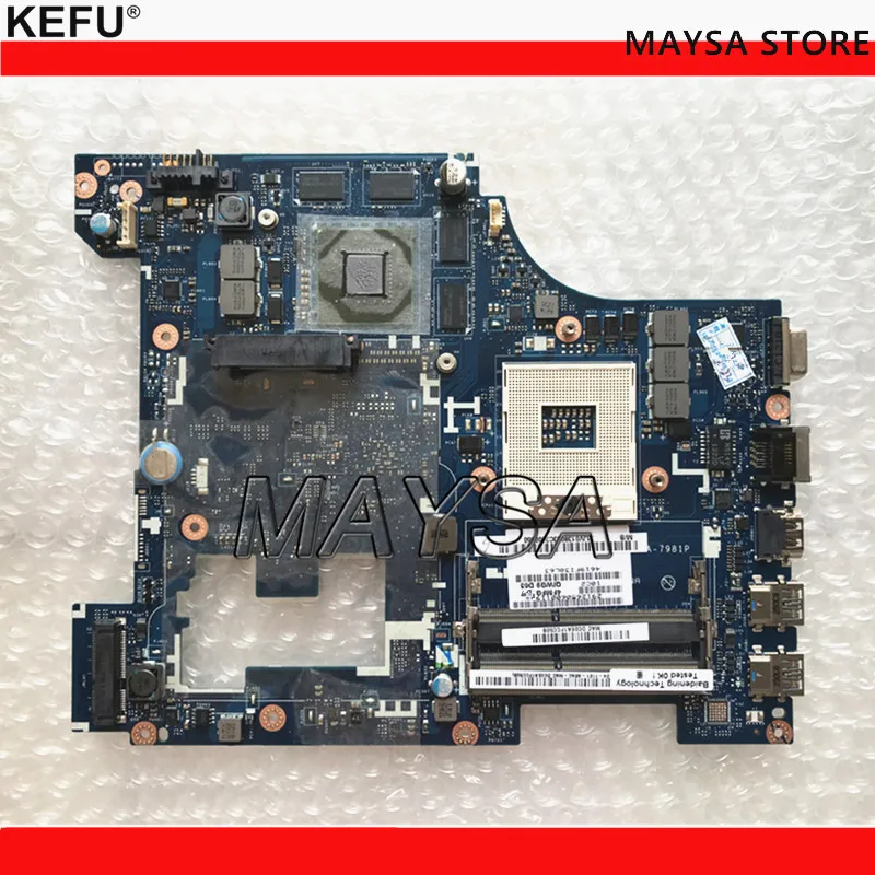 QIWG5 LA-7981P Main Board Fit For LENOVO IDEAPAD G580 Laptop motherboard, DDR3, USB3.0 HDMI QIWG5 LA-7981P Main Board Fit For LENOVO IDEAPAD G580 Laptop motherboard, DDR3, USB3.0 HDMI