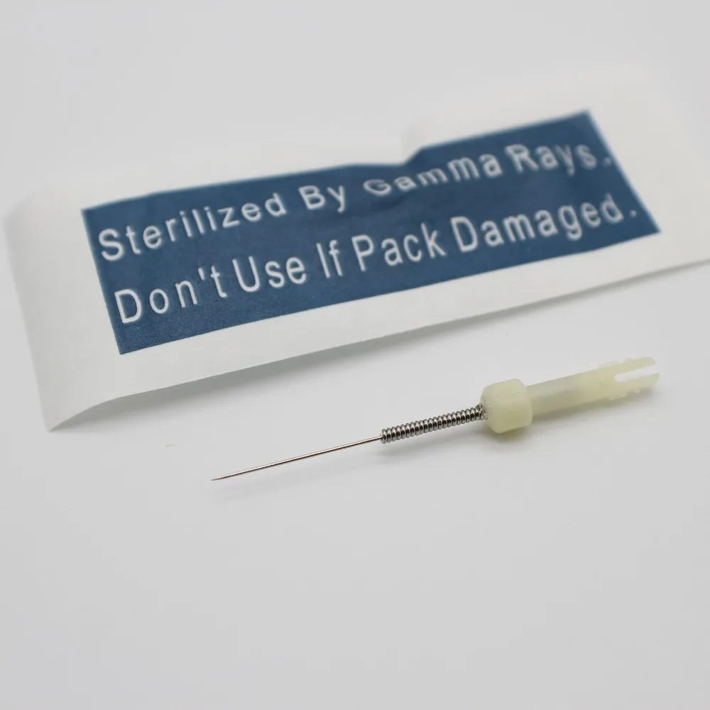

100Pcs 1 Prong ROUND NEEDLES Permanent Makeup Tattoo Needles For Bio Touch Deluxe Mosaic Tattoo Machine Supply