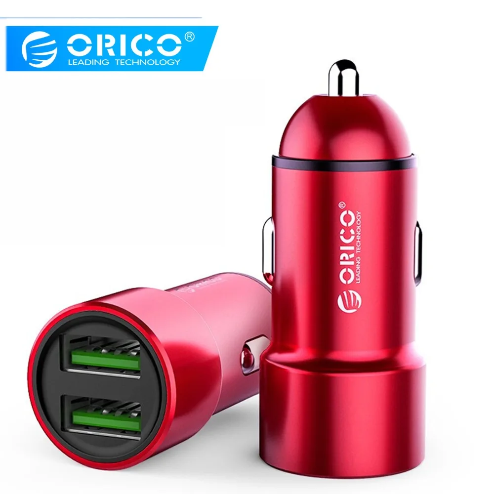 ORICO الألومنيوم شاحن سيارة USB صغير 2.1A شاحن الهاتف المحمول المزدوج USB سريع سيارة شاحن آيفون سامسونج Xiaomi شاحن الجهاز اللوحي ORICO الألومنيوم شاحن سيارة USB صغير 2.1A شاحن الهاتف المحمول المزدوج USB سريع سيارة شاحن آيفون سامسونج Xiaomi شاحن الجهاز اللوحي
