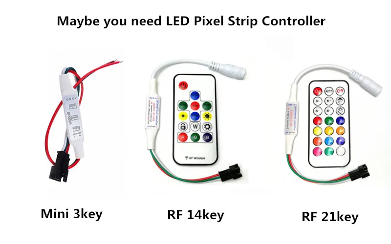 1 м/5 м WS2812B 30/60/144 светодиодов/m Smartled пикселей RGB индивидуально адресуемых светодиодные полосы светильник черный/белый печатных плат WS2812 IC WS2812B 5V