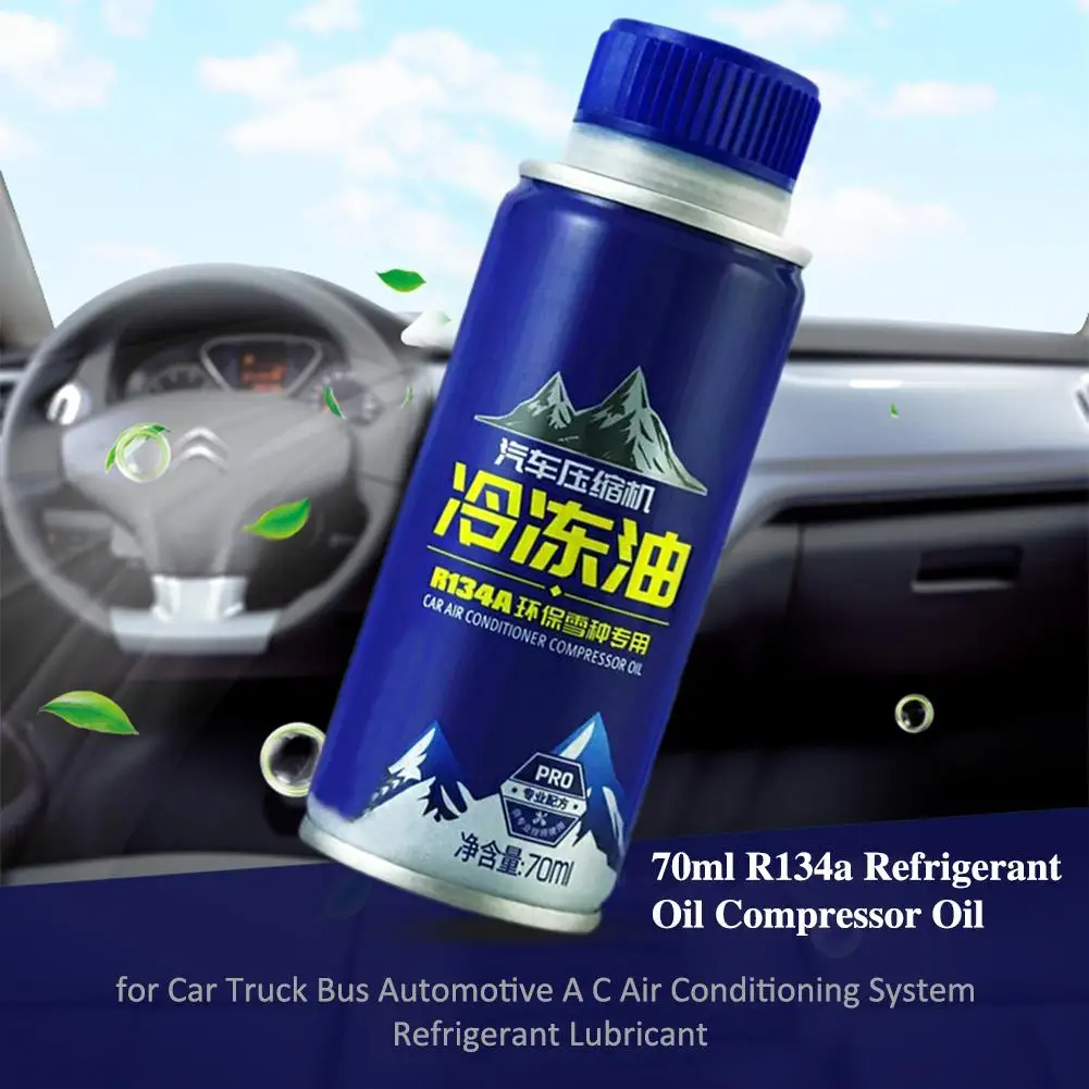 

R134a Refrigerant Oil Compressor Oil For Car Truck Bus Automotive A/C Air Conditioning System