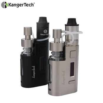 

Original 80w Kanger DripEZ Starter Kit Box Vape Mod Pump And Push RBA 0.3Ohm Drip coil 0.2Ohm Drip EZ Kit E Cigarettes