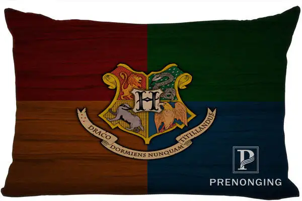 

Best Custom Pillow Case Hufflepuff Harry Potter@01 Rectangle Pillowcases zipper 35x45cm (One Side Print) @180117-127