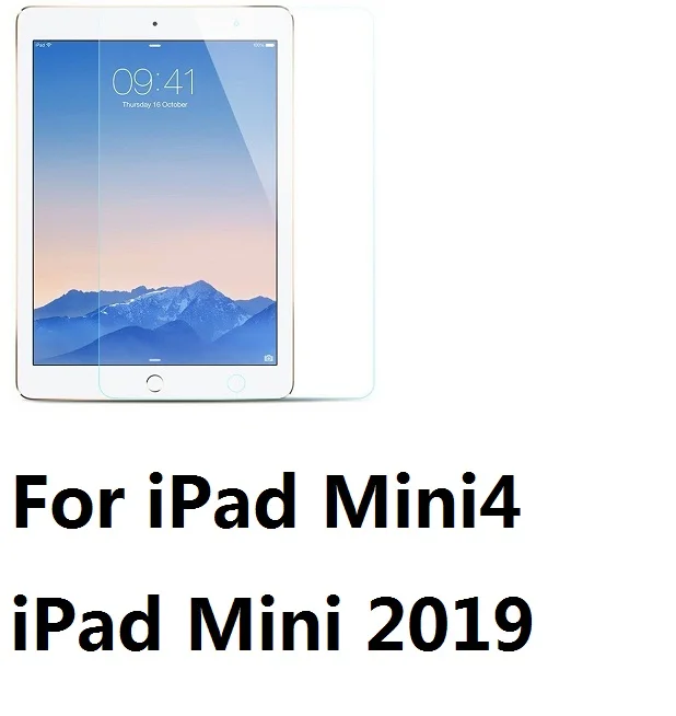 2.5D изогнутые закаленное Стекло Экран протектор для iPad 234 iPad Mini 1234 iPad Air 1 2 Pro 10,5 дюйма iPad 9,7 Mini - Цвет: For iPad Mini 4 5