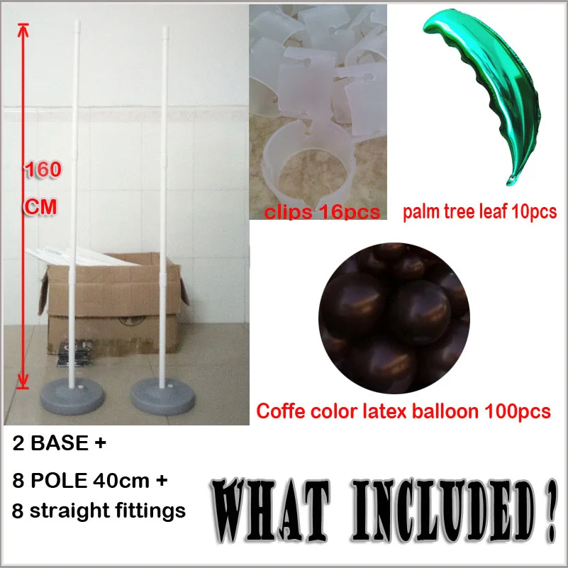 DH_160cm balloon column base and pole -what included