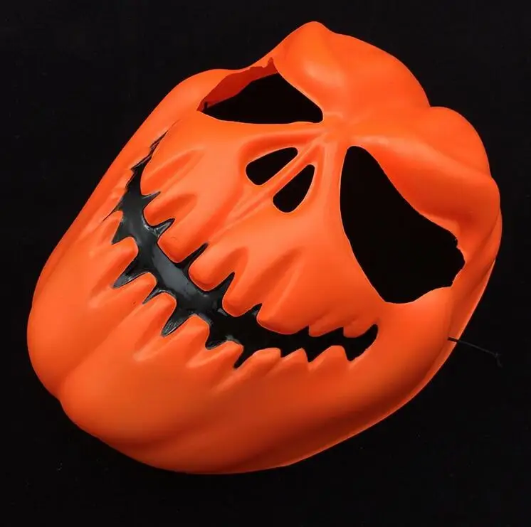 2016 Hot Sale Scary Pumpkin Face Halloween Masquerade Mime Mask Ball ...