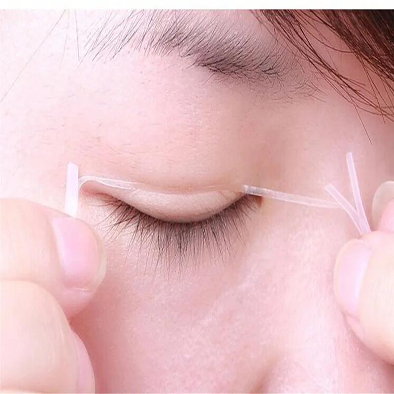 1 лист невидимая волокнистая Двухсторонняя клейкая лента для век|eye tape|eyelid