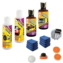scratch repair car polish paste and nano ceramic car coating plus hydrophobic nano glass coating and fast car wax paste