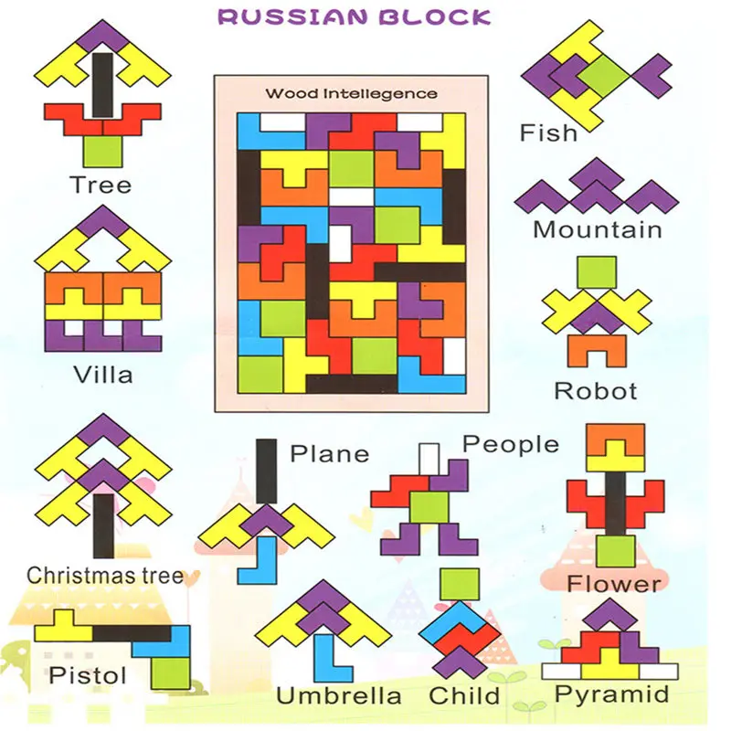 Тетрис головоломка схемы