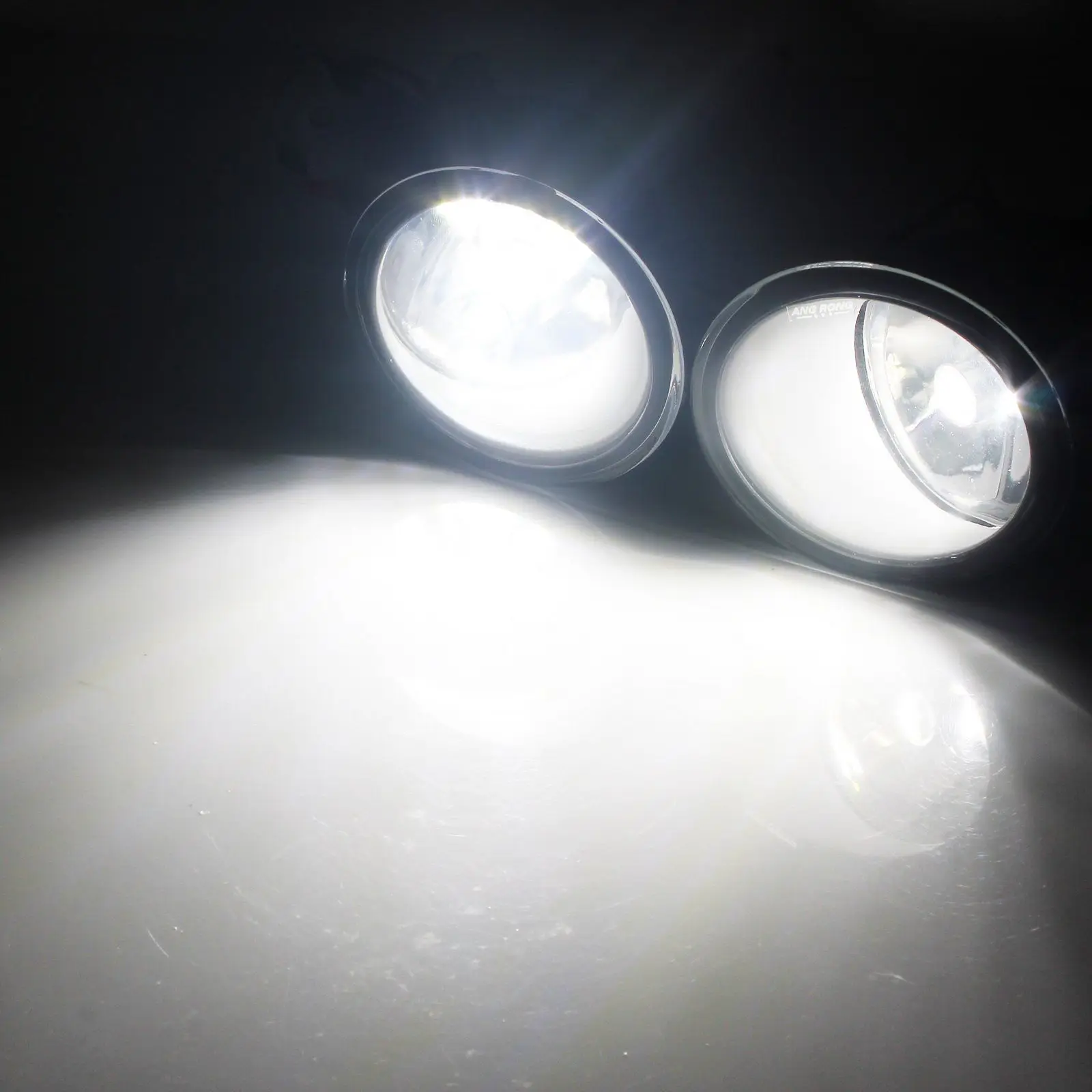  ANGRONG 2x For Renault Clio Espace Koelos Modus Vel Satis 45W LED Front Fog Lights Lamps DRL - 32912502494