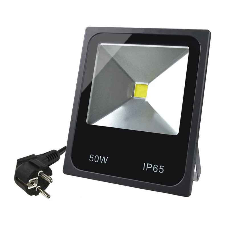 

LED Flood Light Waterproof IP65 10W 20W 30W 50W US EU plug for outdoor LED Spotlight Projector Reflector Wall Lamp Garden