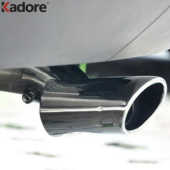 

For Ford Focus 3 2012 2013 2014 2015 Stainless Steel Car Exhaust Muffler Tip End Rear Tail Silencer Exterior Accessories