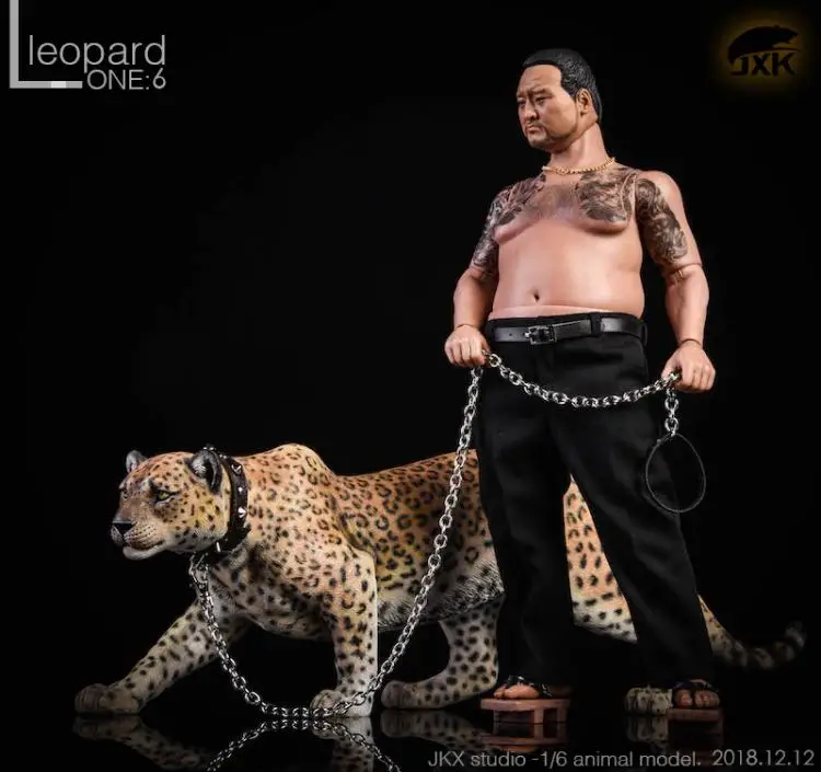Статуя Estartek Resin 1/6 Jaguar Snow Leopard для гаража 12 дюймов экшн-фигурка DIY | Игрушки и хобби