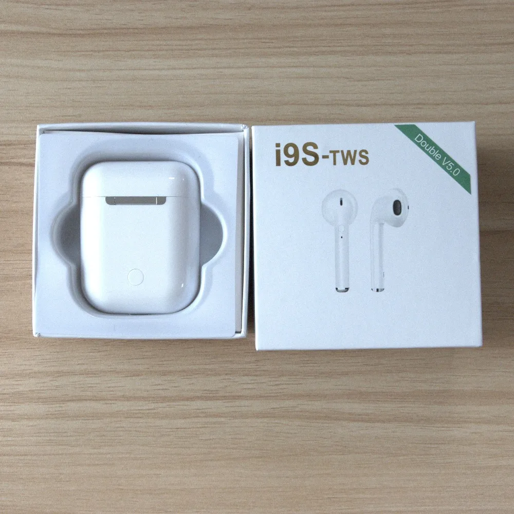 

2019 i9s TWS Twins Wireless Earbuds Mini Bluetooth V4.2 Stereo Headset earphone For Iphone 7 plus 7 6s 6 plus SE
