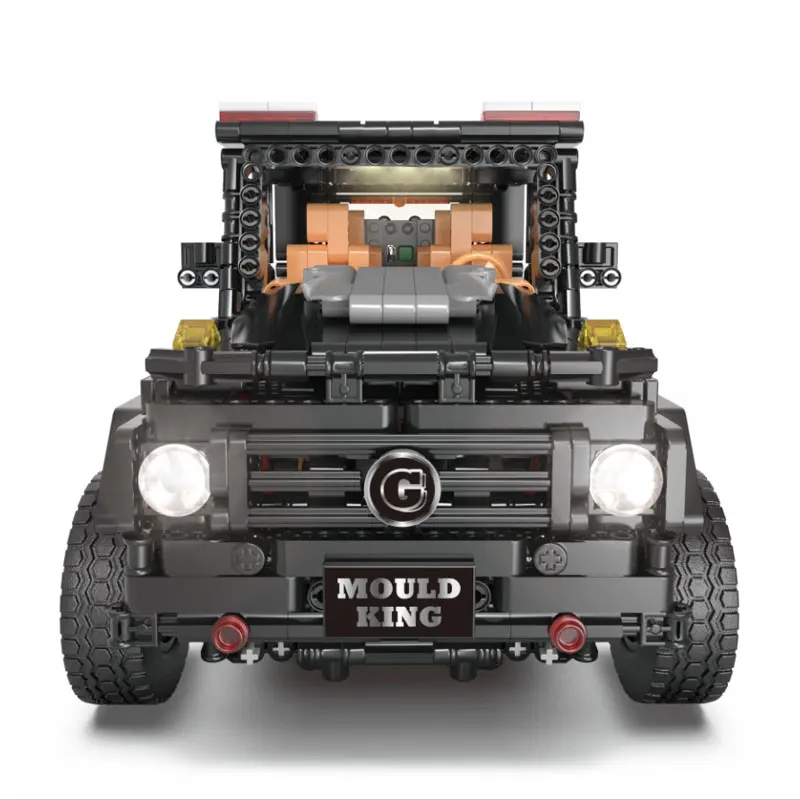 Yeshin-20100-DHL-Technic-Series-Compatible-With-Legoing-MOC-2425-G500-AWD-Wagon-Set-Building-Blocks (2)