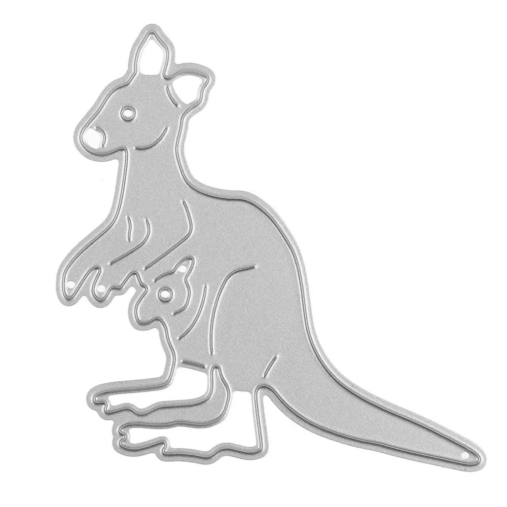 Australia Kangaroo Metal Cutting Dies Stencil Scrapbook Paper Card