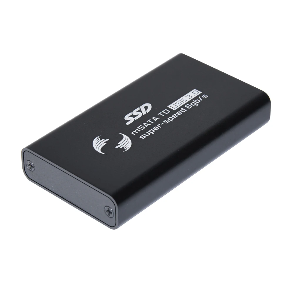 SSD диск mSATA для USB 3,0 2,5 дюймов внешний портативный мобильный корпус SSD чехол для ноутбука до 5 Гбит/с