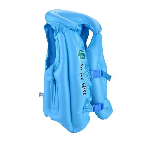3 Colors Summer Children Inflatable Swimming Life Jacket Buoyancy Safety Jackets Boating Drifting Lifesaving Vest Life Waistcoat