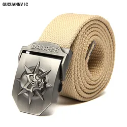 Men's Belt Outdoor Hunting Tactics Multifunctional Belt Nylon Belt High Quality Military Belt Canvas Belt Plastic Buckle