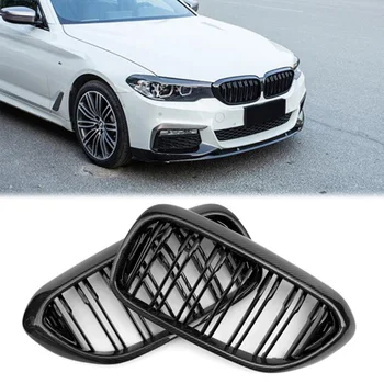 

Car ABS Front Kedney Grille Grill For BMW G30 5 Series G31 G38 530i 540i 2017 2018 2019 Carbon Fiber Style