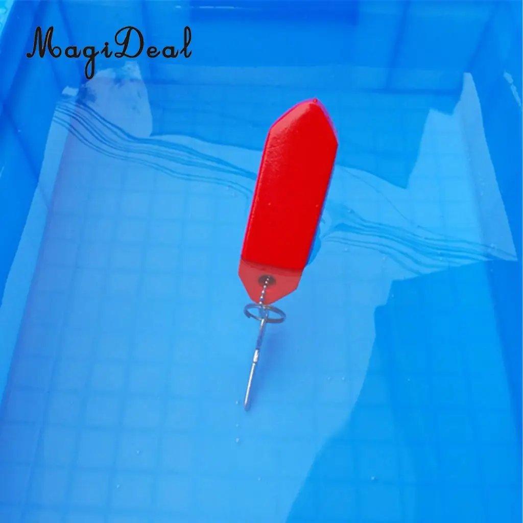 MagiDeal Foam Floating Keychain Key Floats Water Buoyant Key Ring W/ Stainless Ball Chain for Marine Kayak Boat Fishing Sailing