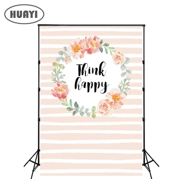 

Baby Birthday photography backdrops backdrops for photography photo booth backdrop pink stripes Custom background Xt-5776