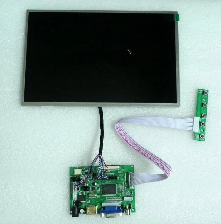

RaspberryPi 10.1 inch highlight IPS digital LCD display kit HDMI + VGA + 2AV