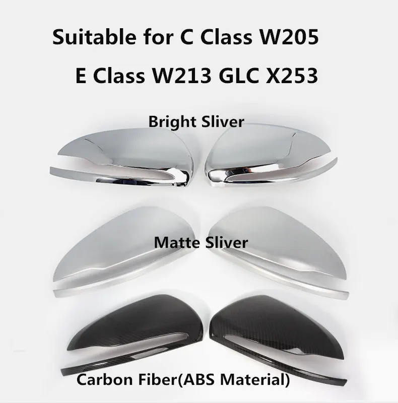 Крышка зеркала заднего вида для benz C Class W205 C180 C200 C300 E Class W213 E200 E300 E400 GLC X253 АБС-1 пара