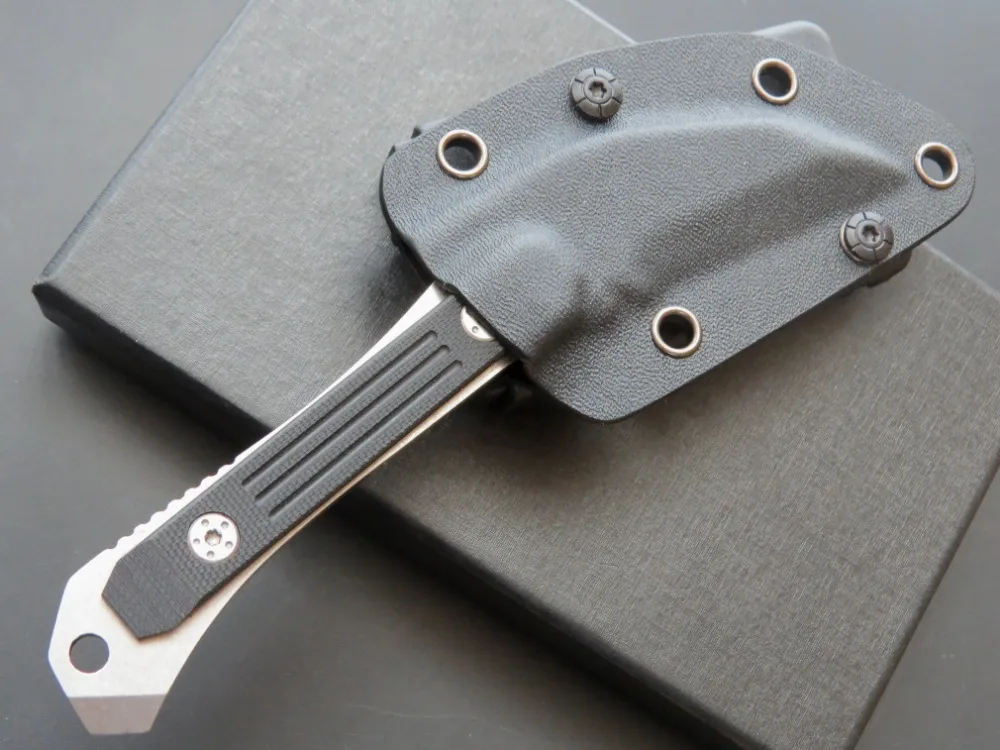 Eafengrow C1590 прямой нож для мытья камня поверхность лезвия+ D2 стальной инструмент охотничий нож Открытый походный Нож EDC