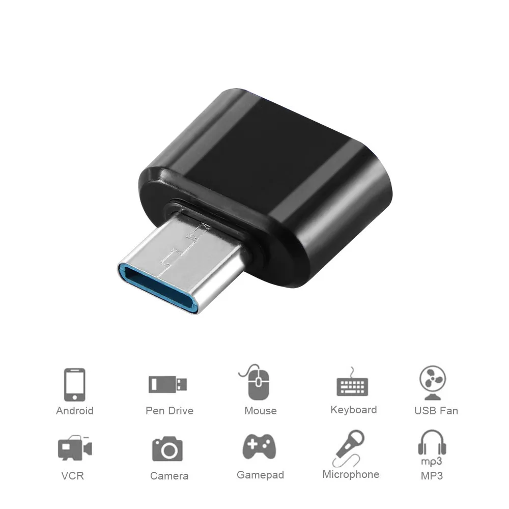 Адаптер для передачи данных с USB типа C 3 1 OTG Samsung S8 LG G6 G5 V20 OnePlus 2 Huawei P9 P10 Plus