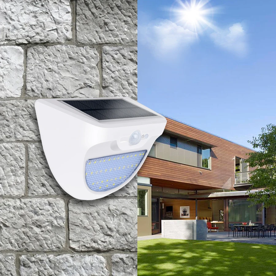 

37 LED Solar Light Lamp PIR Motion Sensor Outdoor Waterproof 3 Modes Wireless Solar Power Garden Security Lights Illumination