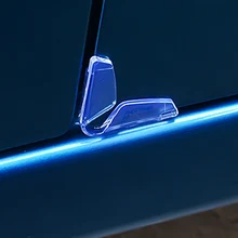 4 sztuk/partia drzwi samochodu krawędzi anty kolizji naklejki drzwi samochodu zarysowania Protector drzwi Anti-Rub paski Car Styling