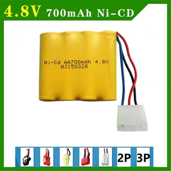 

10pcs/lot 4.8 V 700mAh Remote Control Toys Electric toy security facilities electric toy AA battery battery group 3PIN , SM Plug