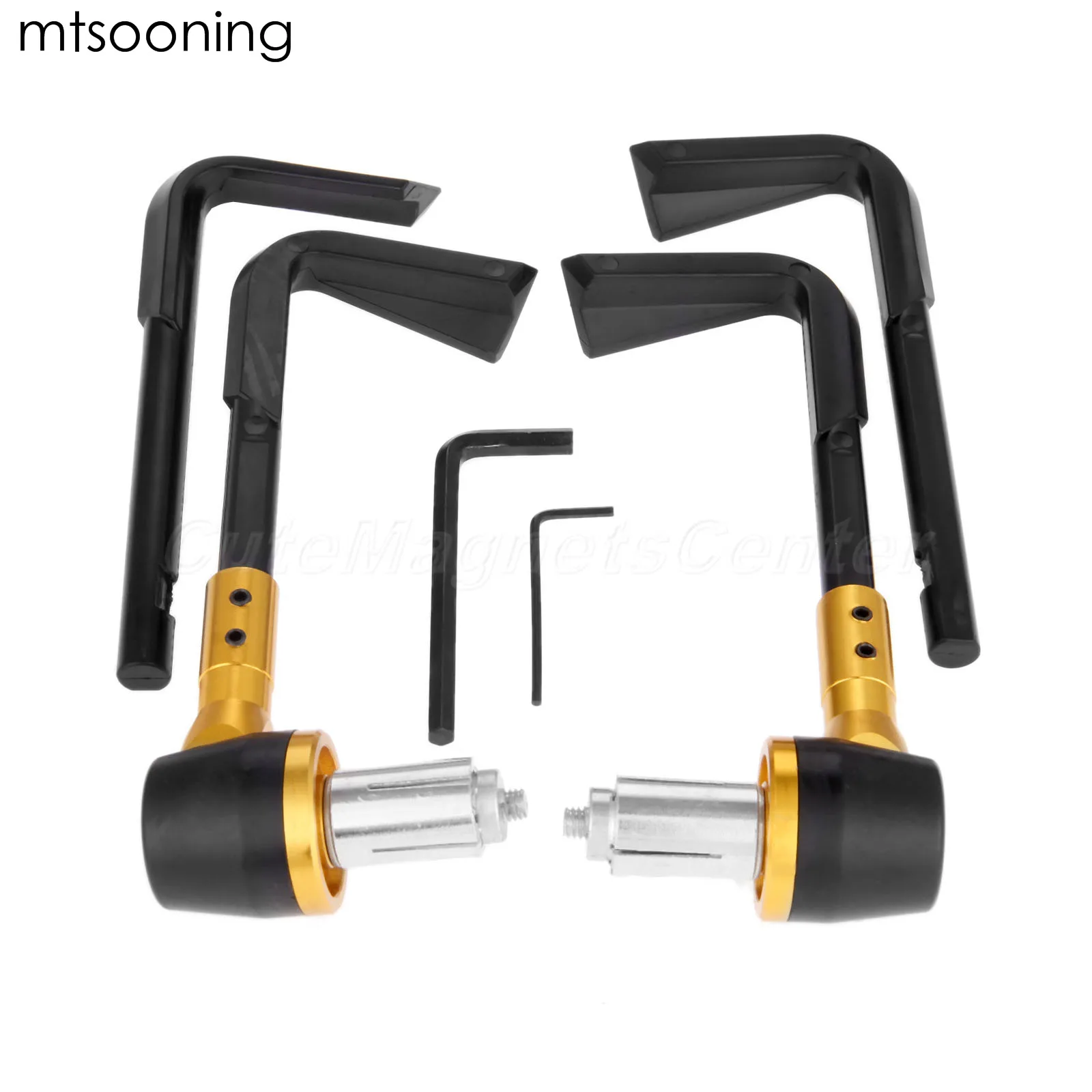 Mtsooning Золотой мотоцикл тормоза сцепления 22 мм Proguard Система Регулируемая CNC